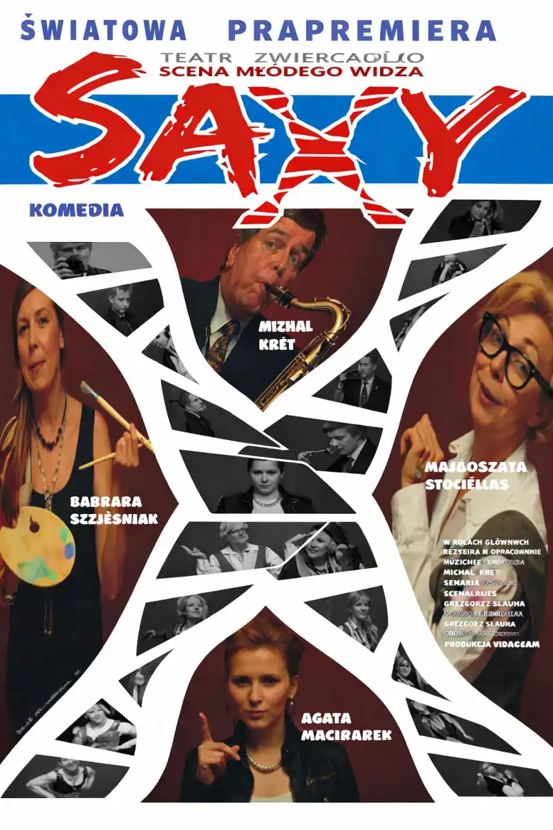 saxy plakat